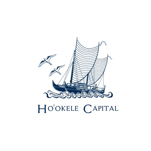 Design a modern, refined, sophisticated, luxurious, Hawaiian-style logo Design by d△design