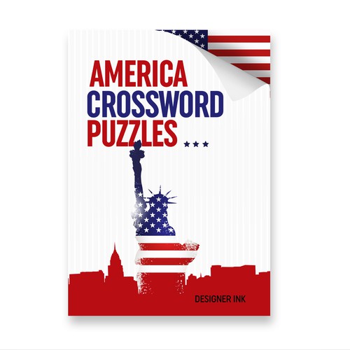 America Crossword Puzzles. Patriotic, Americana, Simple, Basic Design by Rishin Manohar