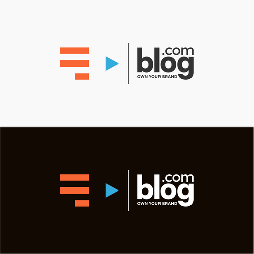 Blog.com logo Design by hoGETz
