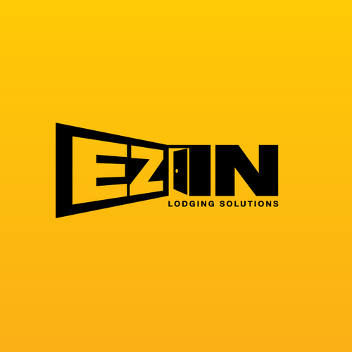 "EZ IN"  Logo ( pronounced  "Easy In") - RV parks and Lodging Solutions Design by aurelizza