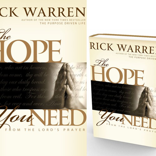 Design Rick Warren's New Book Cover Design by Lopez4