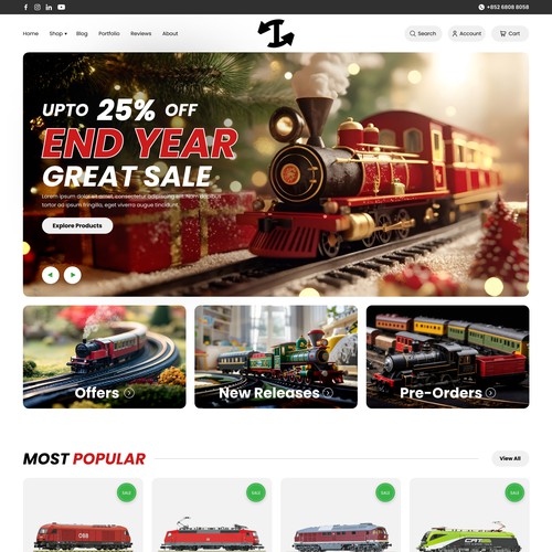 Web page design contest entry by monodeepsamanta