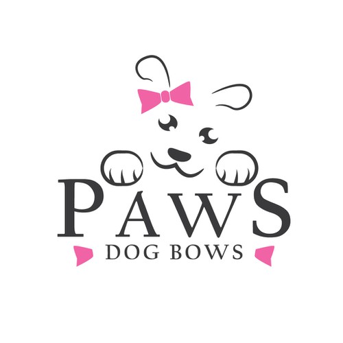 Paws Dog Bows needs a new logo Logo design contest