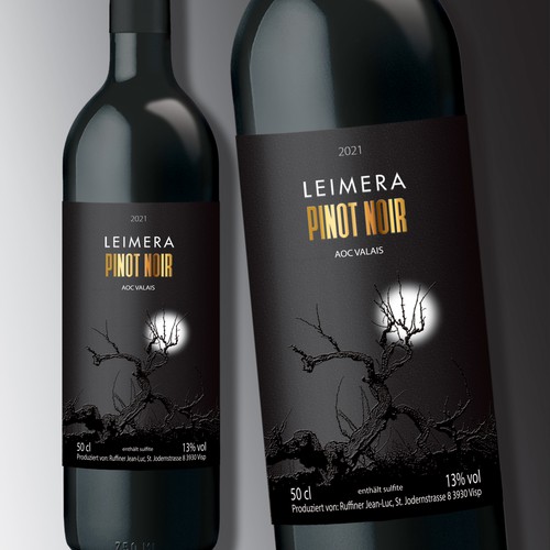 new label for my first own wine ! Design by Debdutta*