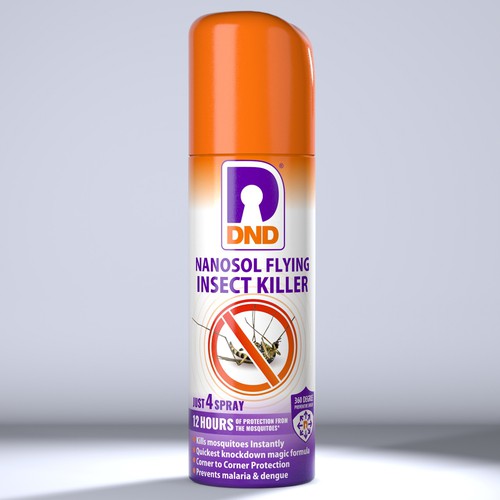 Design a standout label for a Super Effective Insect Killer Spray Design by P.D.S.