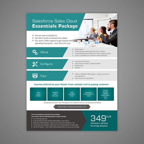 Design a one page promo package for a Salesforce Consultancy | Postcard ...