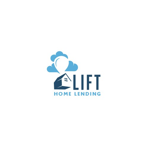 Lift Home Lending Logo Design by freecycle