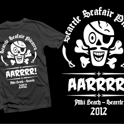 Seafair Pirates Landing t-shirt design required Design by 2ndfloorharry