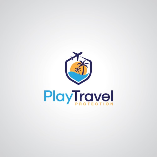 Travel Protection logo for Vacation Rentals Industry Design by JL Dezain