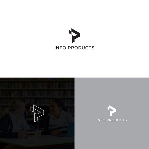 InfoProducts.com - Logo & Branding Design by rayhanabir ™