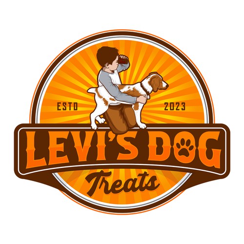 Design a logo for a freeze dried food Dog company! Design by Husn Art