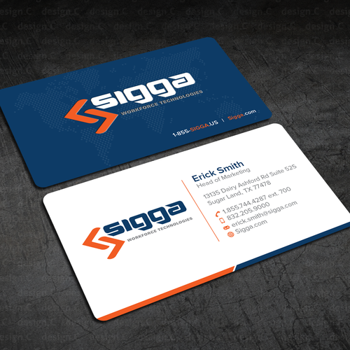 tech business cards