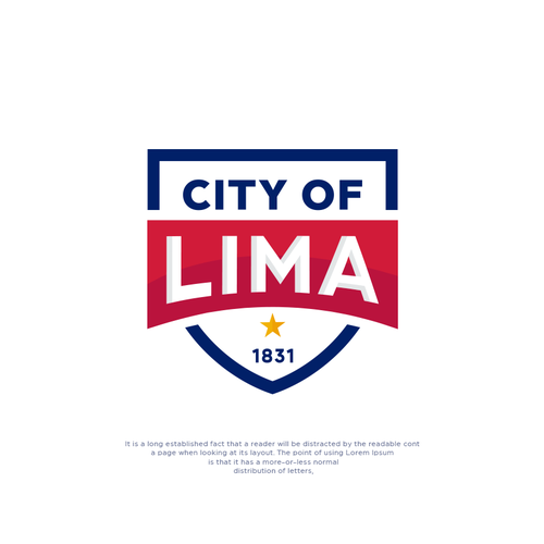 City of Lima Government Logo Redesign Design by Grafik Flame