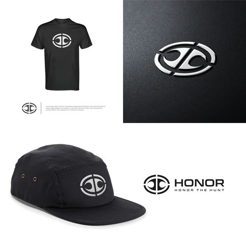 blue09さんのDesign a masculine logo for HONOR HUNTING.comデザイン