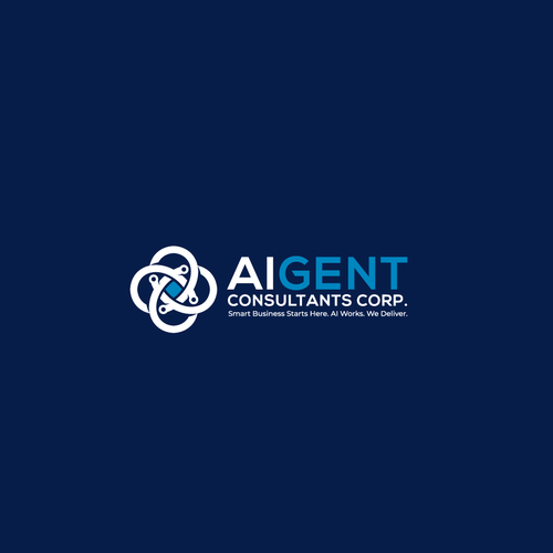 AI Agent Company: Appealing to small to medium sized businesses. Design by oopz