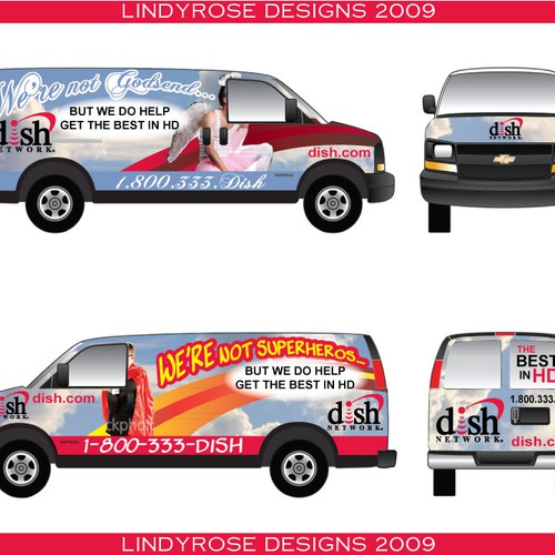 V&S 002 ~ REDESIGN THE DISH NETWORK INSTALLATION FLEET デザイン by Lindyrose Designs