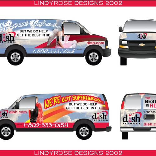 V&S 002 ~ REDESIGN THE DISH NETWORK INSTALLATION FLEET Design by Lindyrose Designs