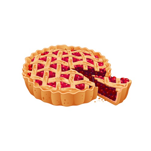 Have a slice of tasty pie Design von MarcMart7