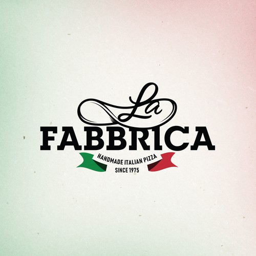 We need a powerful logo for our pizza production - La Fabbrica Design by Silviu Pruteanu