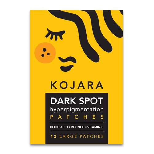 DARK SPOT PATCH PACKAGING Design by ve_sta