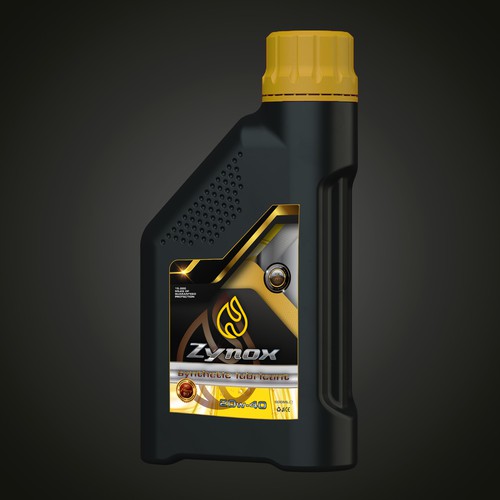 auto lubricant label design | strong , modern and powerful Design by Windmill Designer™