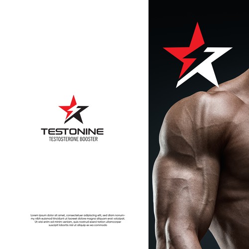 T-Boosting Muscle Growth Supplement Design by reflect the style ™