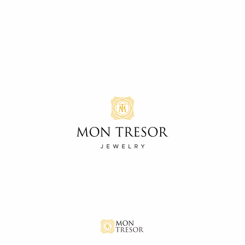 Unique Jewellery brand logo design Design by restuart™