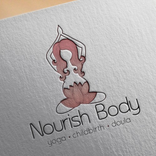 Yoga and Birth Work Logo Design by DreamCatchDesign