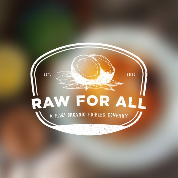 Design by ikhsanxero titled "Raw for all logo"