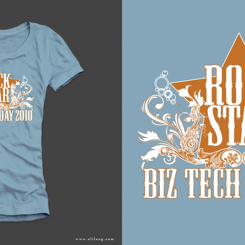 Design di Give us your best creative design! BizTechDay T-shirt contest di elilang