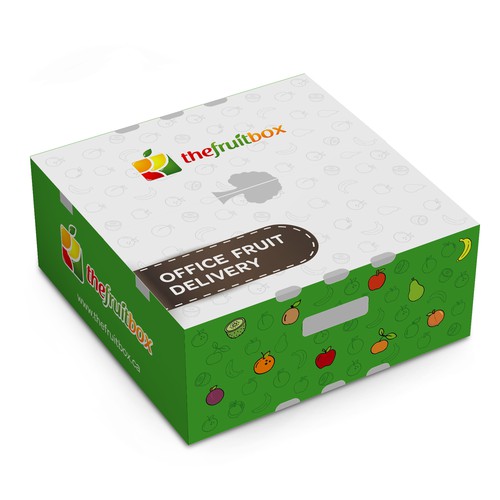 Professional Design for Cardboard Fruit Box Packaging Design by DesignSBS