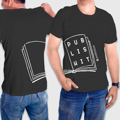Design a bookthemed tshirt for hipsters in Brooklyn Tshirt contest