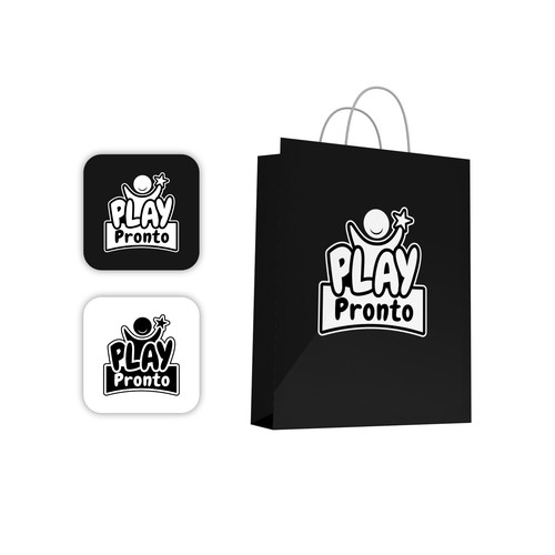 Design a "kids play" themed logo and social media for a Toys and Games online retail business-ontwerp door Rav Astra