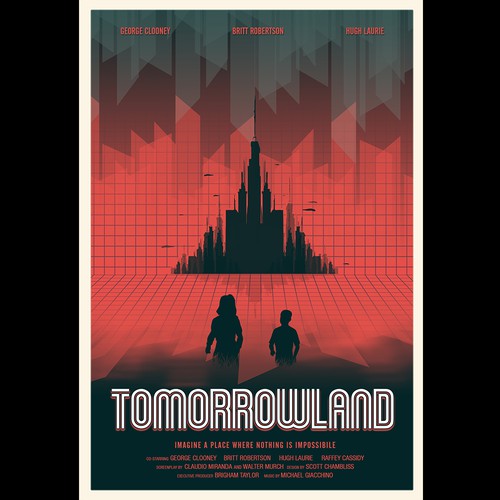 Create your own ‘80s-inspired movie poster! Design by fremus