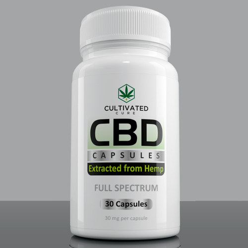 Label design for a CBD product Design by Aalamvision