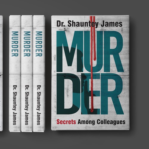 Cover for a classic murder mystery where secrets and lies fly among college professors Design by BeyondImagination