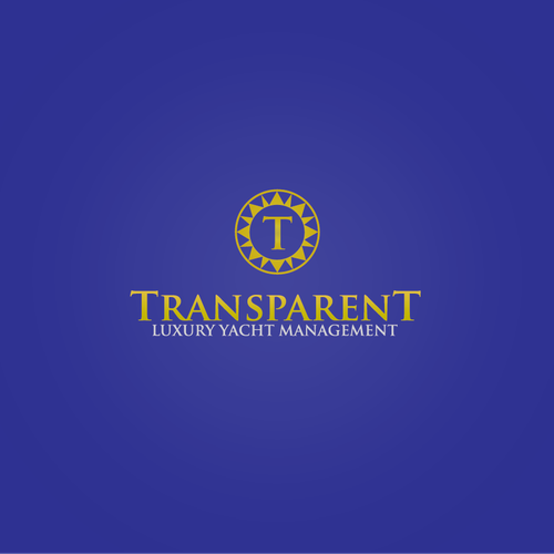 logo for TRANSPARENT Luxury Yacht Management Design by 8VASILEV8