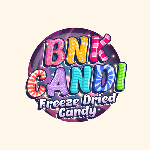 Design a colorful candy logo for our candy company デザイン by EsrasStudio