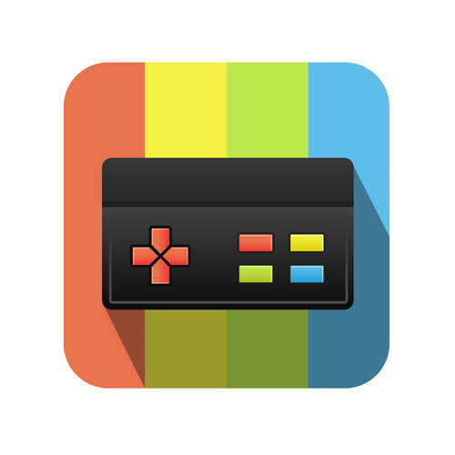 Icon for 8-bit games console emulator | Icon or button