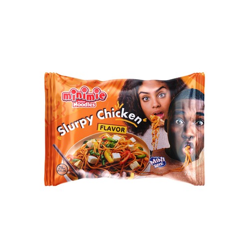 Design New packaging Design for Minimie Noodles di AnaHola