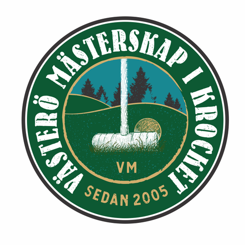 Legendary croquet tournament in Sweden. First logo ever. Looking for unique croquet vibe, creativity, and retro look! Design by DIMITAR LIASOVSKI