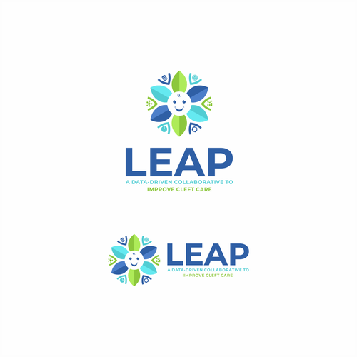 Inspiring logo for a new collaboratory to improve healthcare for young children Design by colorworks™