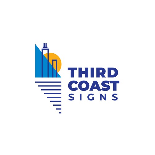 New vibrant business logo and branding for a sign making company serving Chicago Design by Azwar_Design®