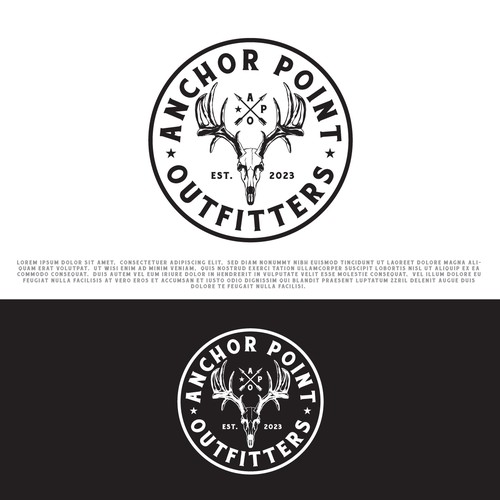 Vintage hunting logo to appeal to bow hunters of all generations Design von Stranger007