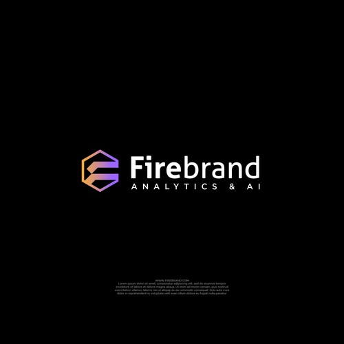 Firebrand - an innovative new tech consultancy Design by Gorafix_Sun