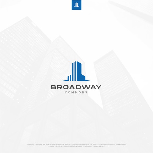 Broadway Commons Professional Services Building Logo Design Design by Syarif Maulana