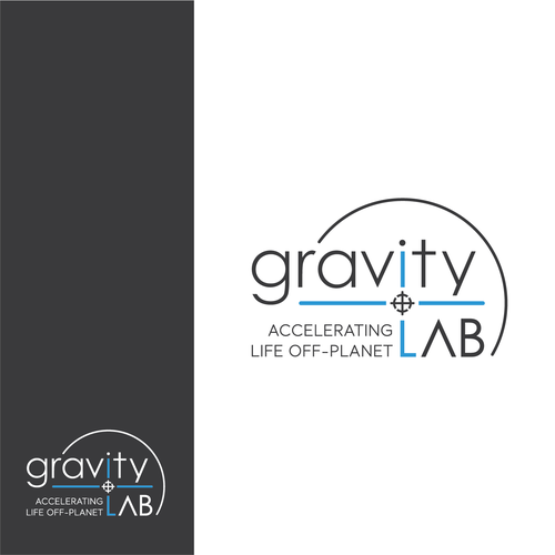 Space exploration logo - orbiting artificial gravity laboratory Design by Lidya.ss