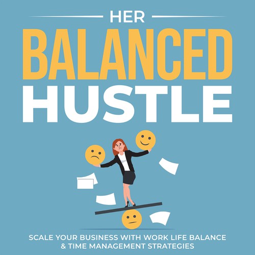 Her Balanced Hustle Cover Art Design by Unboxing Studio
