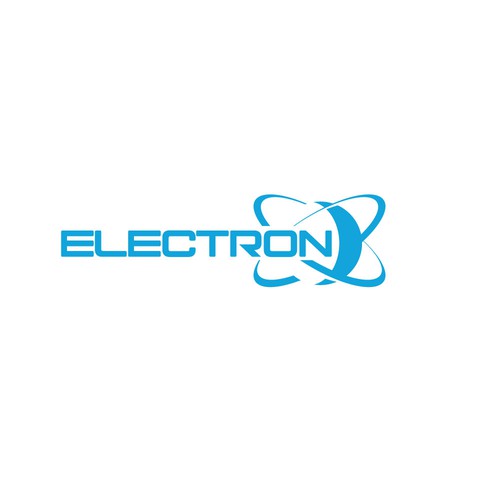 Newlogo designwith the electron drawn as a solid logo-ontwerp door Hamlet/simba14