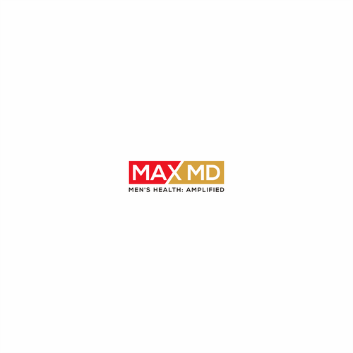 Design Max MD tele-medicine practice catering to men's health needs a powerful, modern logo di G A D U H_A R T